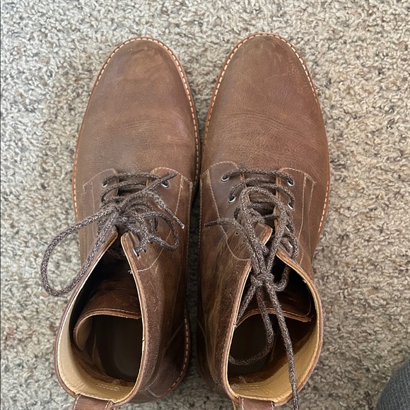 Nisolo Martin All Weather Leather Lace Up Boots - Picture 12 of 13